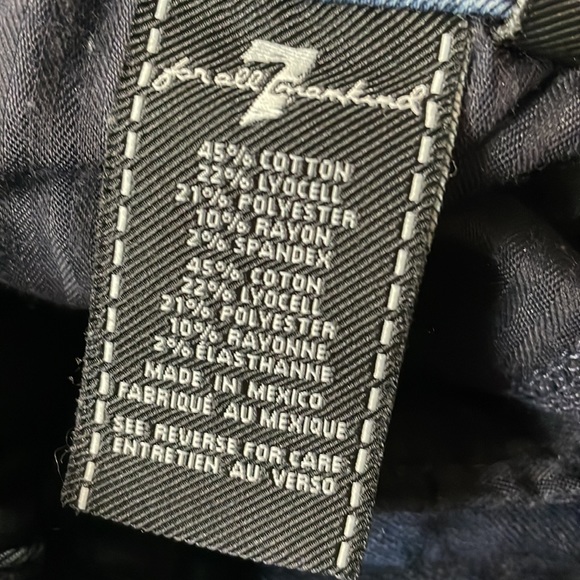 7 for all Mankind the ankle jeans size 30 - Picture 15 of 15